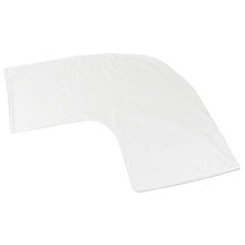 Curved Cotton Sateen Pillowcase
